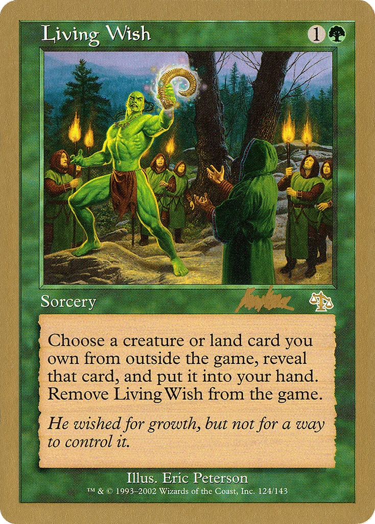 Living Wish · World Championship Decks 2002