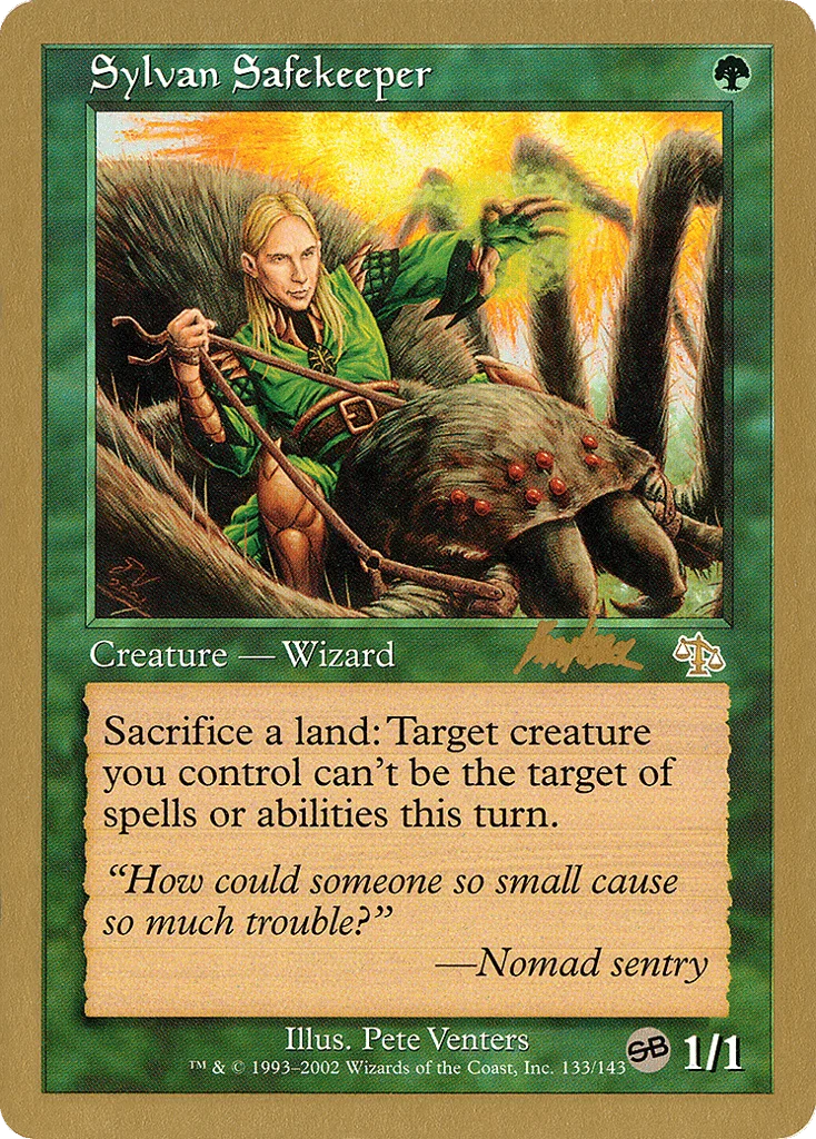 Sylvan Safekeeper · World Championship Decks 2002