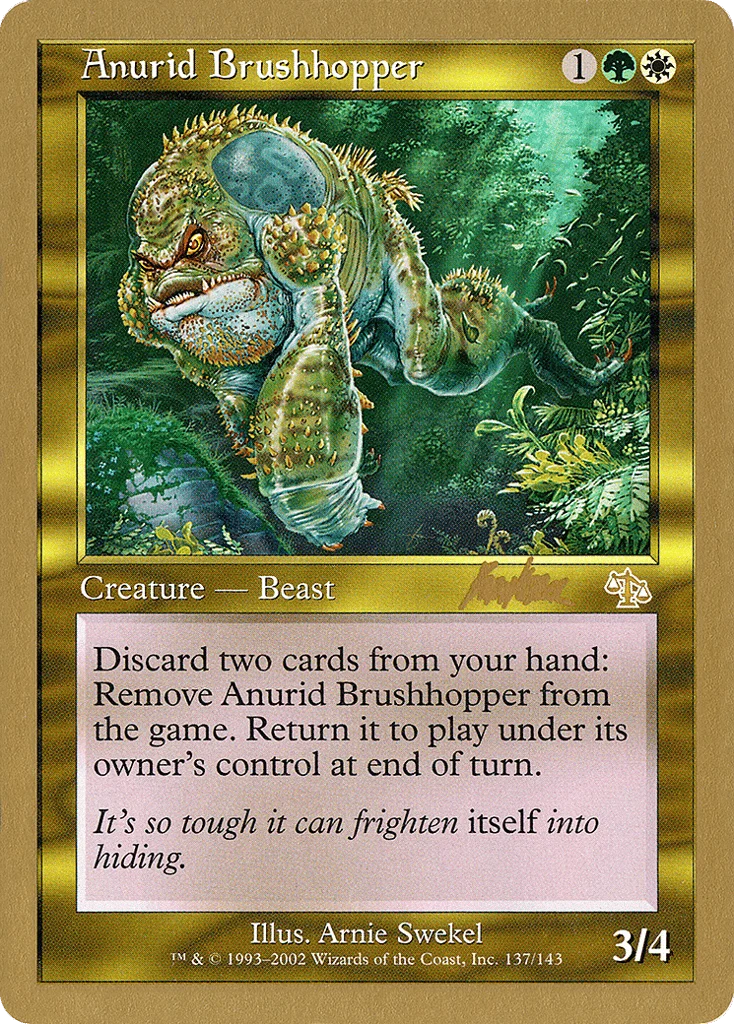 Anurid Brushhopper · World Championship Decks 2002
