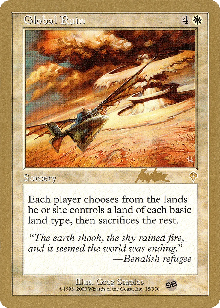 Global Ruin · World Championship Decks 2002