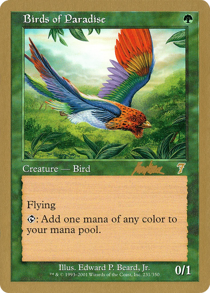 Birds of Paradise · World Championship Decks 2002