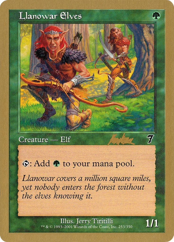 Llanowar Elves · World Championship Decks 2002