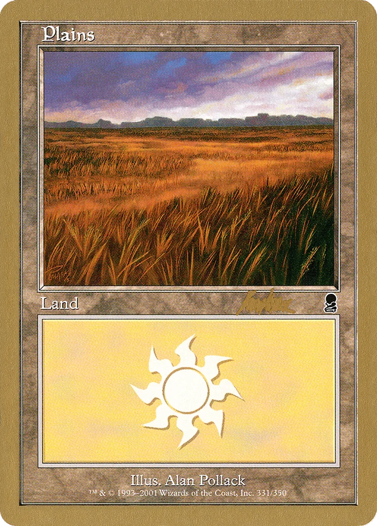Plains · World Championship Decks 2002