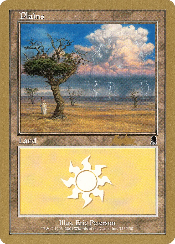 Plains · World Championship Decks 2002