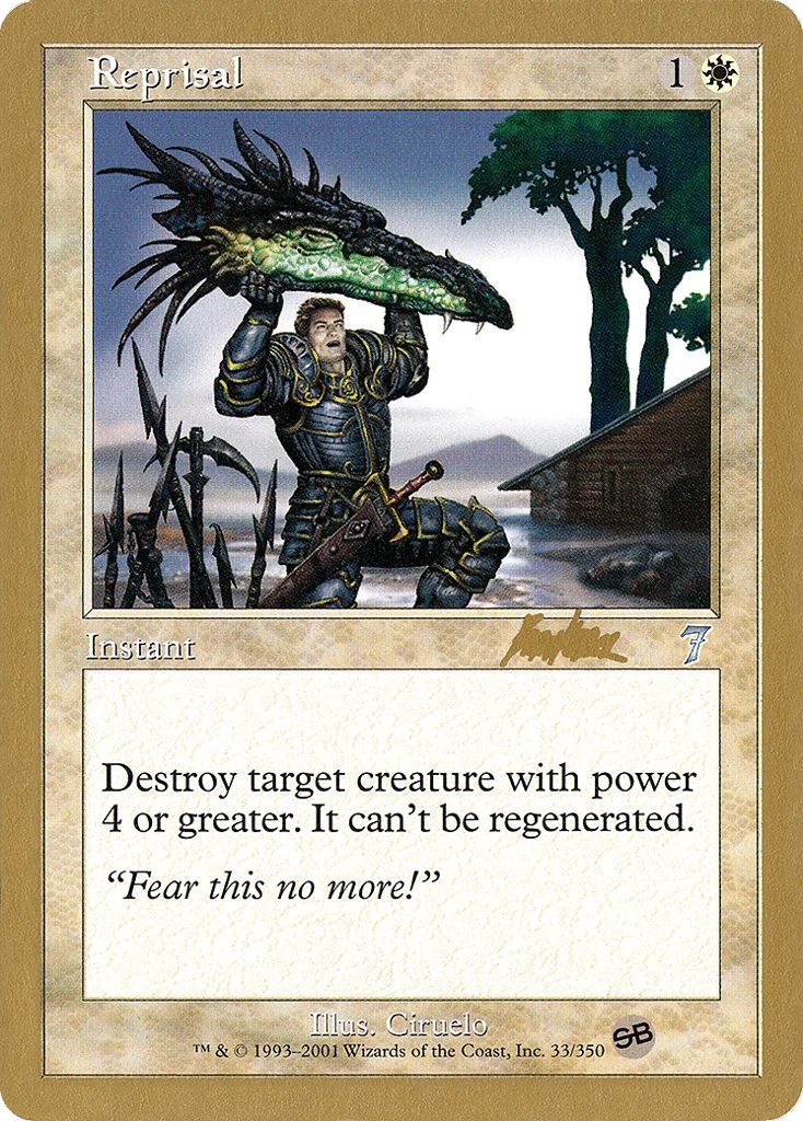 Reprisal · World Championship Decks 2002
