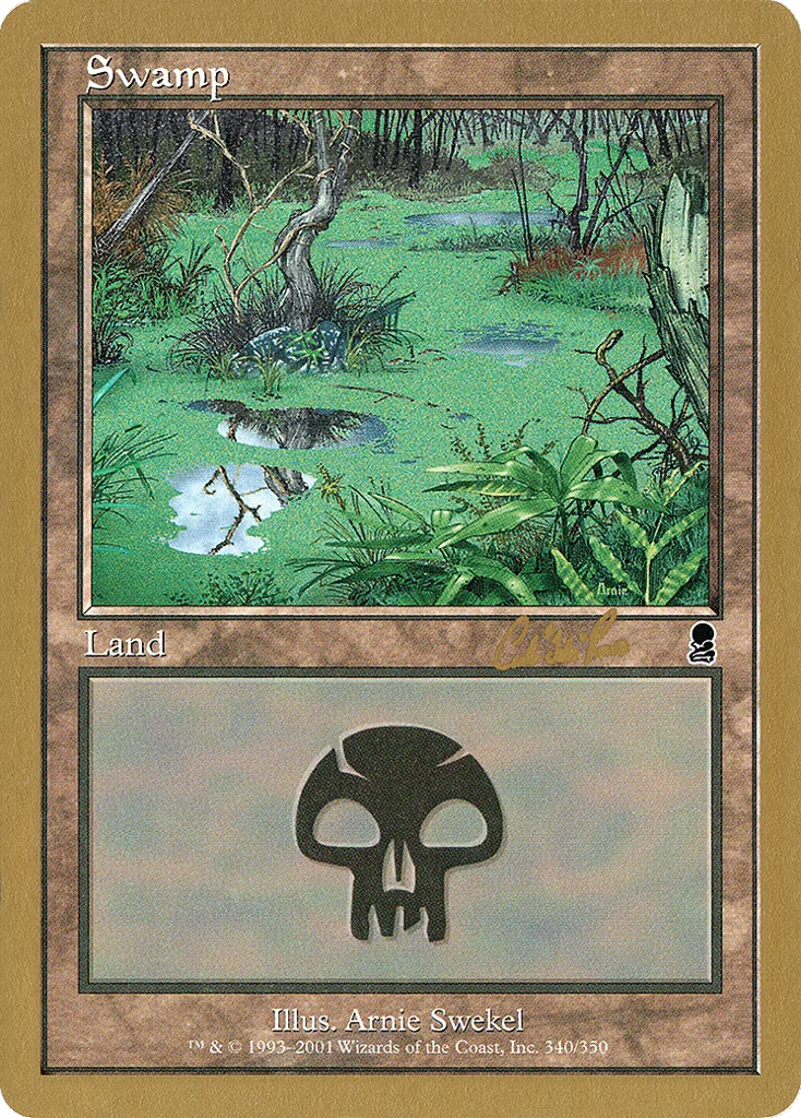 Swamp · World Championship Decks 2002