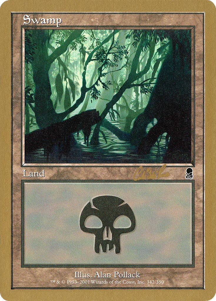 Swamp · World Championship Decks 2002