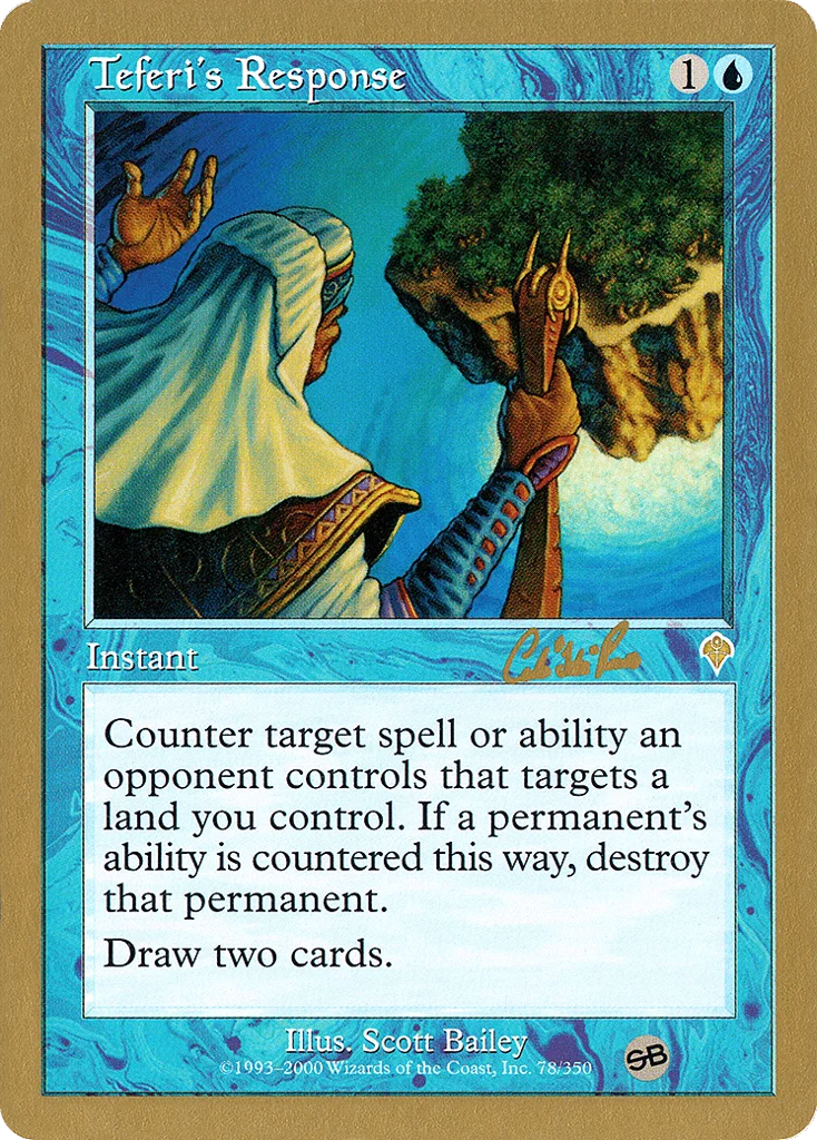 Teferi's Response · World Championship Decks 2002