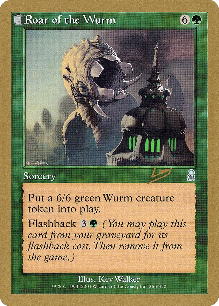 Roar of the Wurm · World Championship Decks 2002
