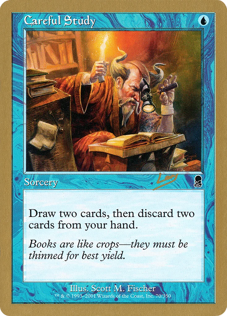 Careful Study · World Championship Decks 2002