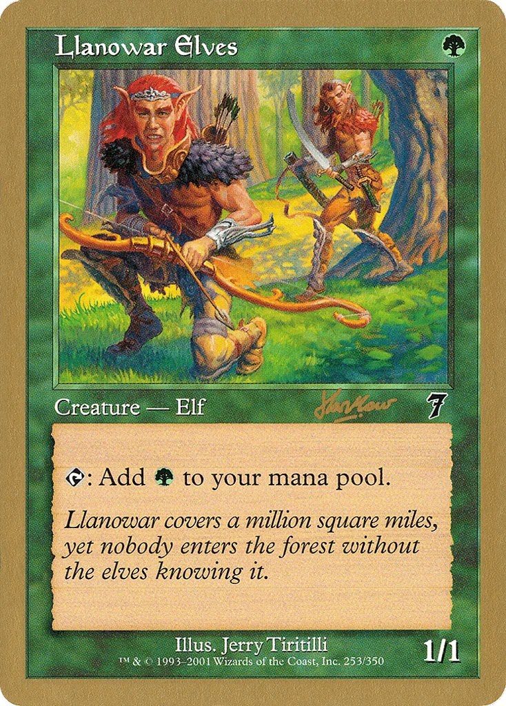 Llanowar Elves · World Championship Decks 2002