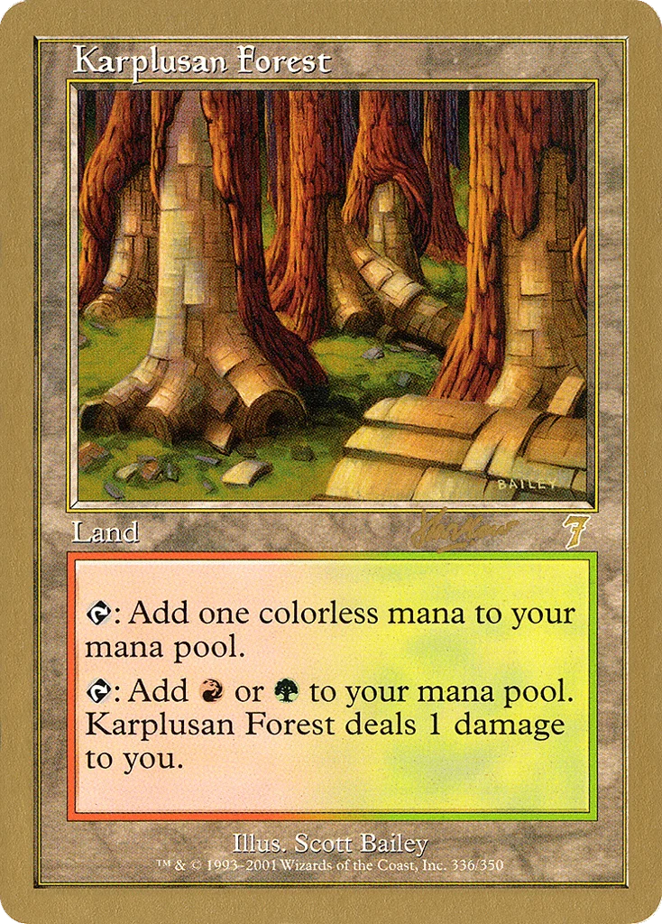 Karplusan Forest · World Championship Decks 2002