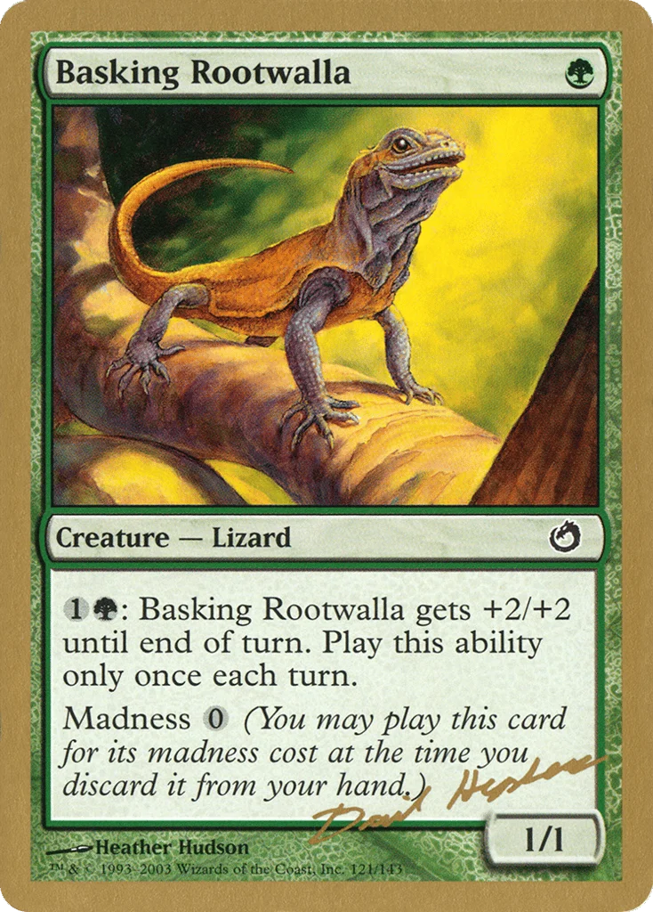 Basking Rootwalla · World Championship Decks 2003