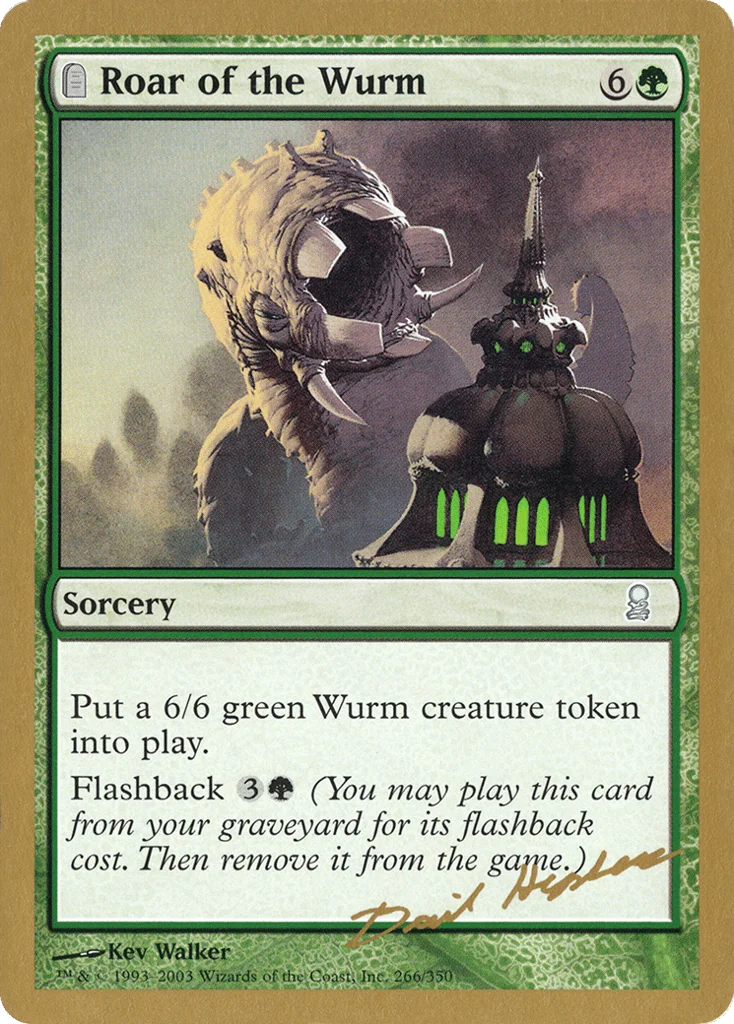 Roar of the Wurm · World Championship Decks 2003
