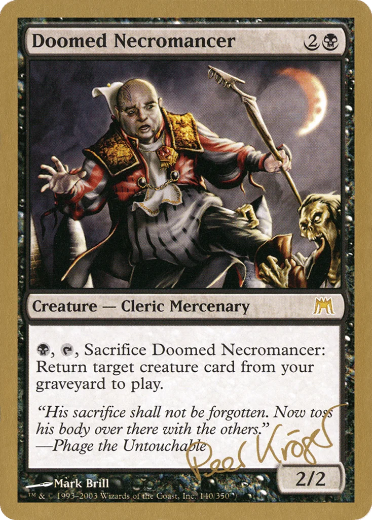 Doomed Necromancer · World Championship Decks 2003