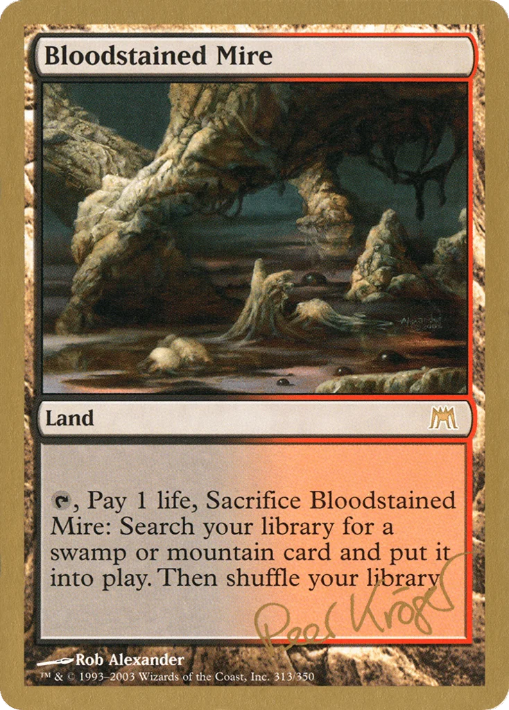 Bloodstained Mire · World Championship Decks 2003