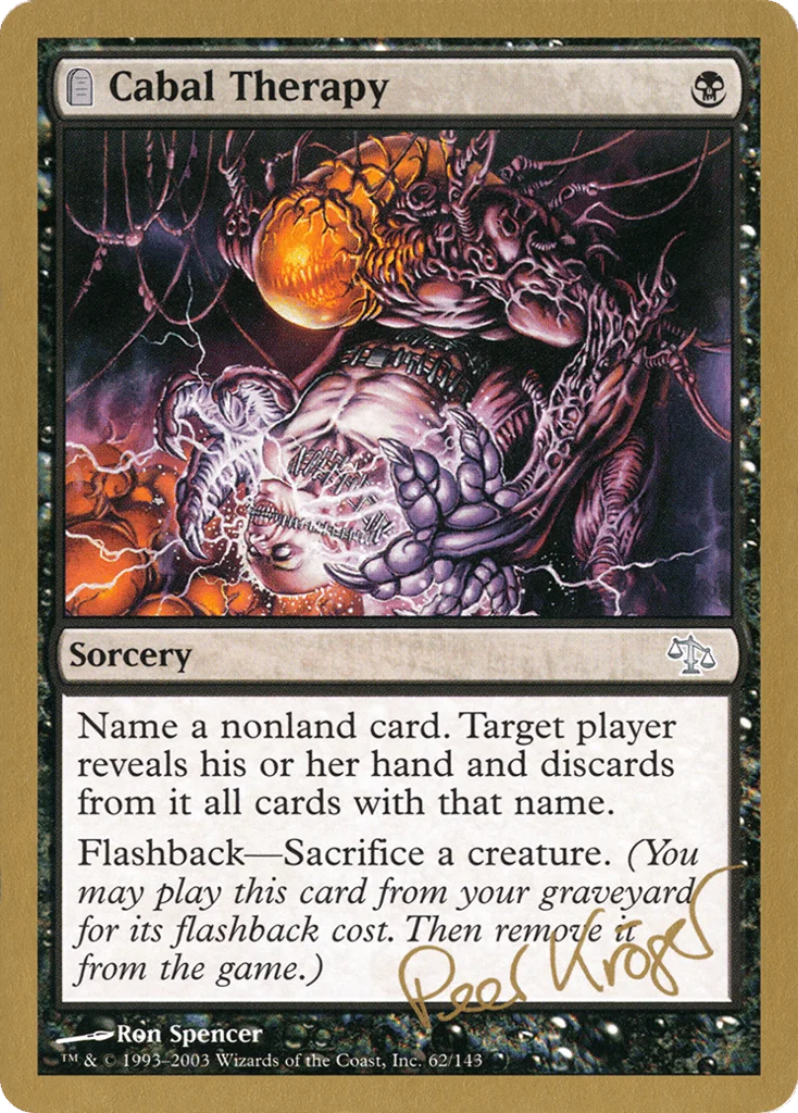 Cabal Therapy · World Championship Decks 2003