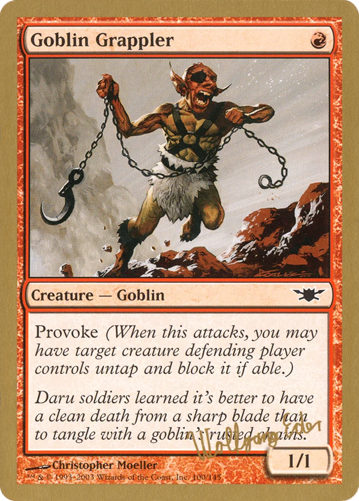 Goblin Grappler · World Championship Decks 2003