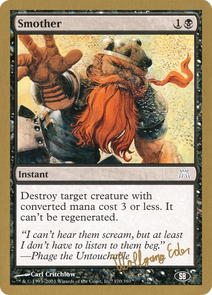 Smother · World Championship Decks 2003
