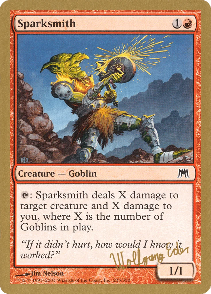 Sparksmith · World Championship Decks 2003
