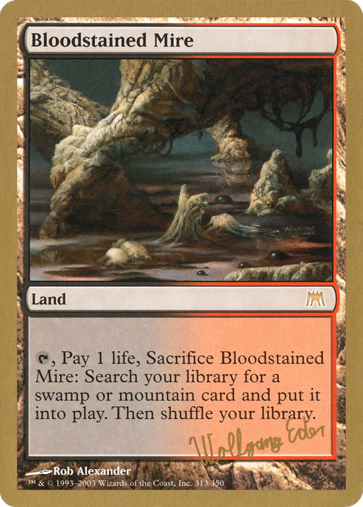 Bloodstained Mire · World Championship Decks 2003