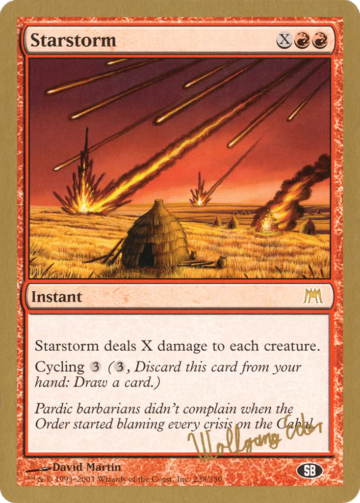 Starstorm · World Championship Decks 2003