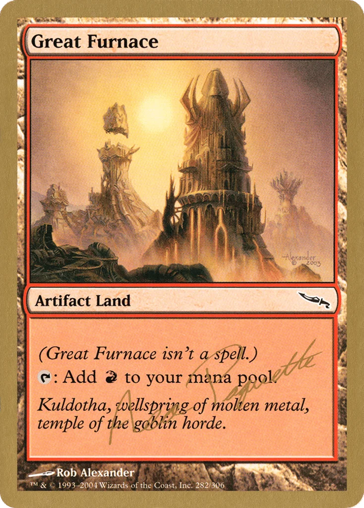 Great Furnace · World Championship Decks 2004