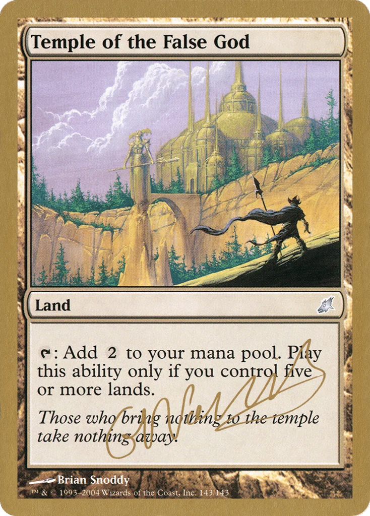 Temple of the False God · World Championship Decks 2004