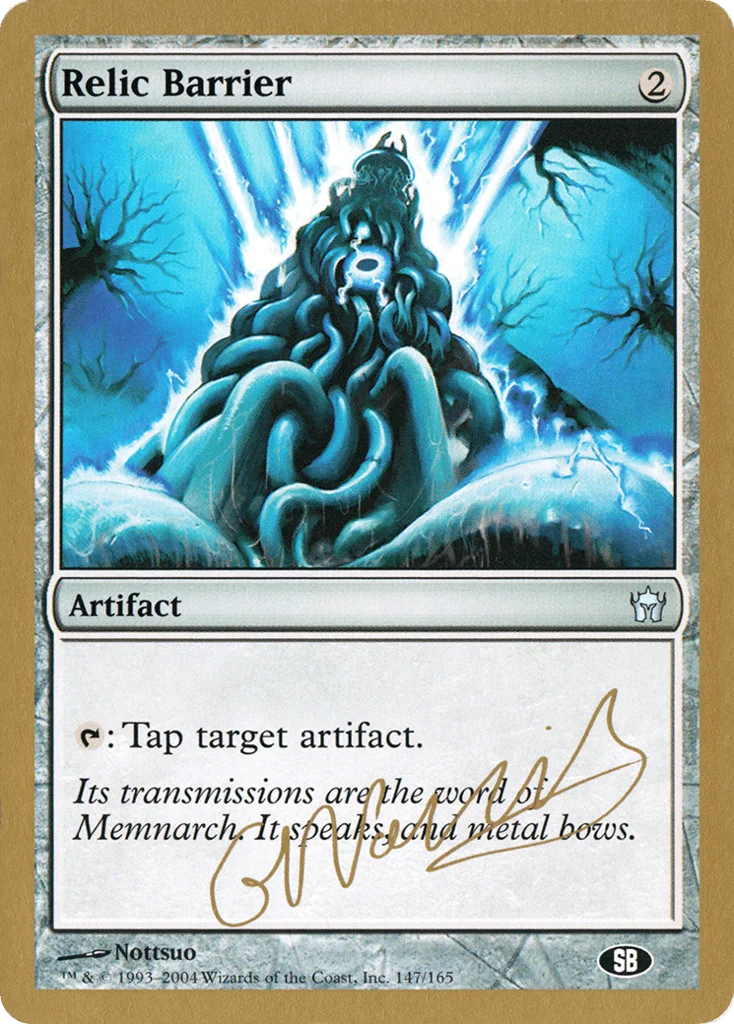 Relic Barrier · World Championship Decks 2004