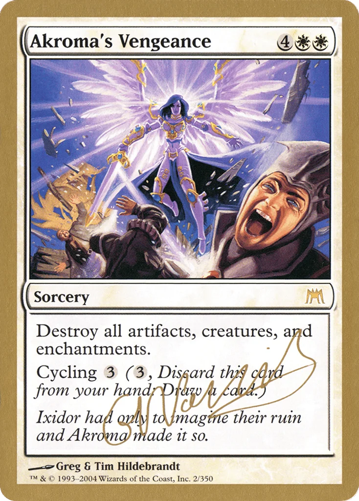 Akroma's Vengeance · World Championship Decks 2004