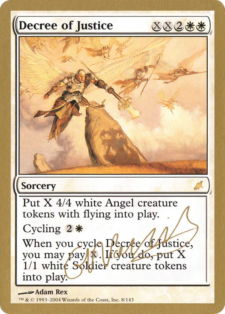 Decree of Justice · World Championship Decks 2004
