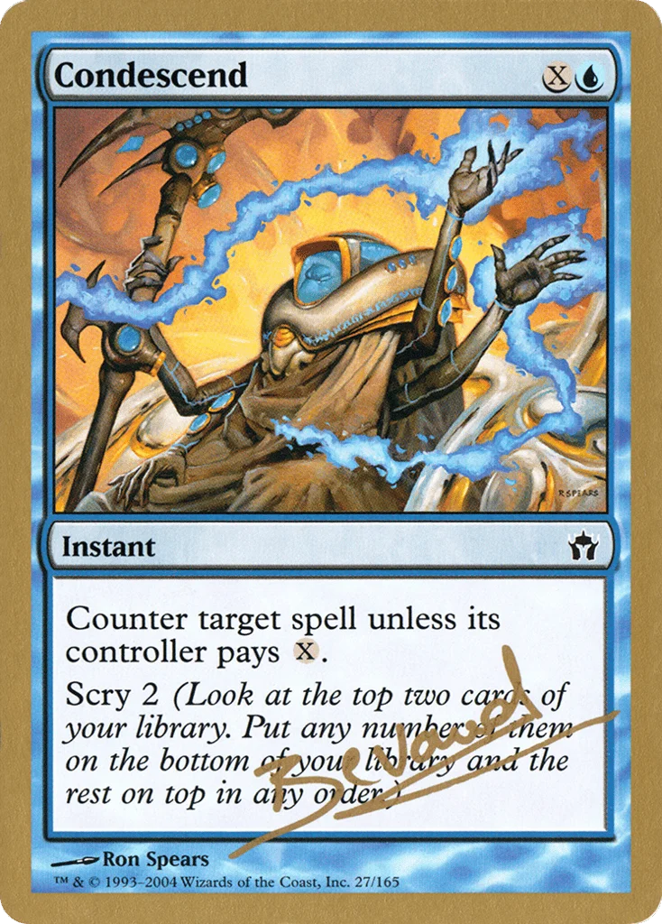 Condescend · World Championship Decks 2004