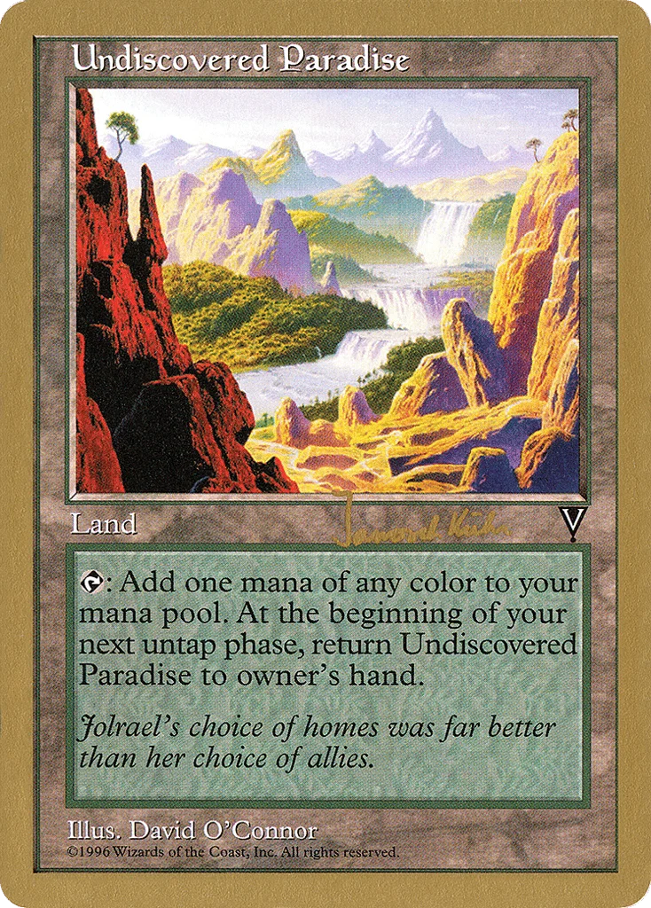 Undiscovered Paradise · World Championship Decks 1997