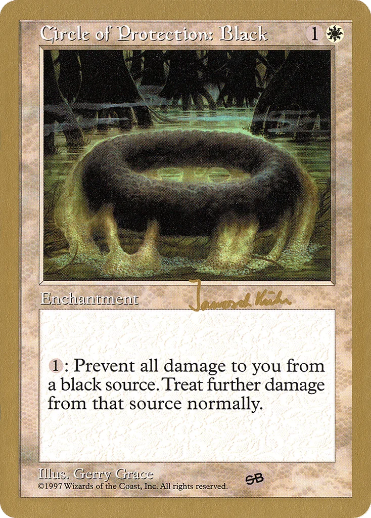 Circle of Protection: Black · World Championship Decks 1997