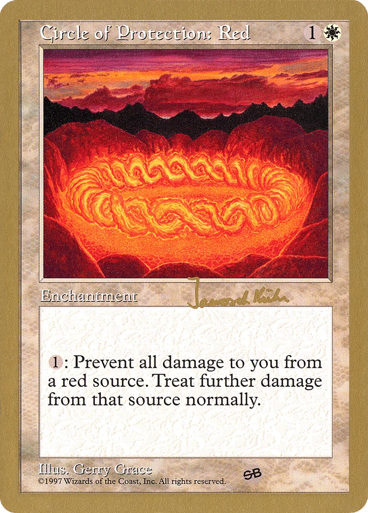 Circle of Protection: Red · World Championship Decks 1997