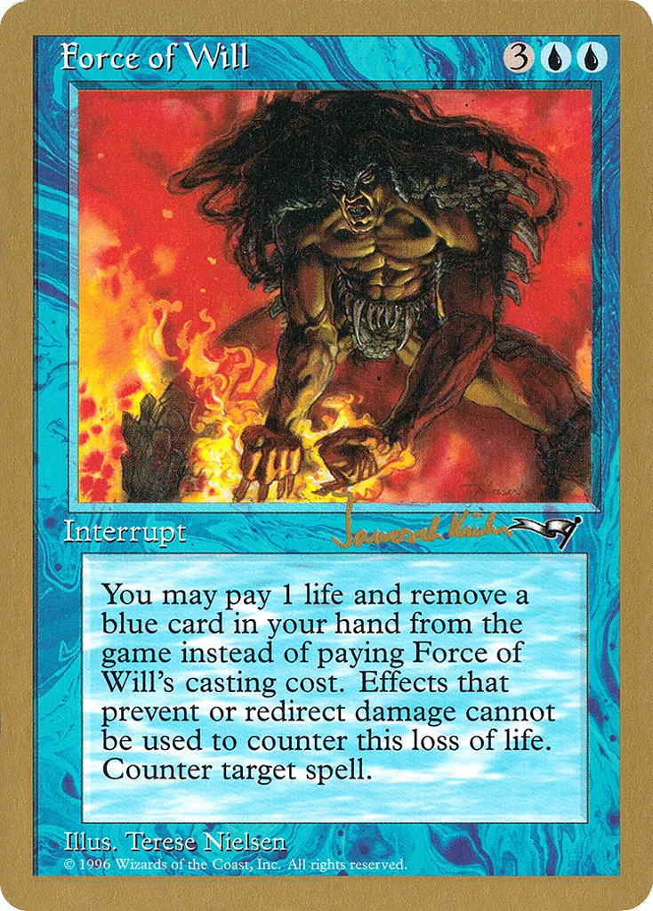 Force of Will · World Championship Decks 1997