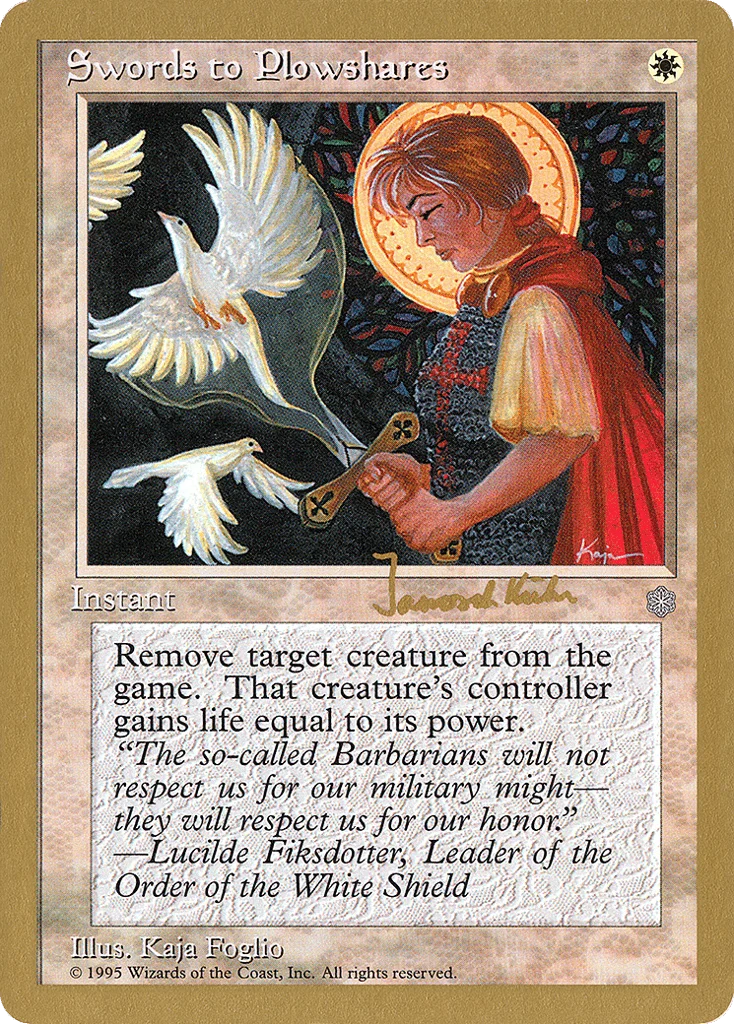 Swords to Plowshares · World Championship Decks 1997