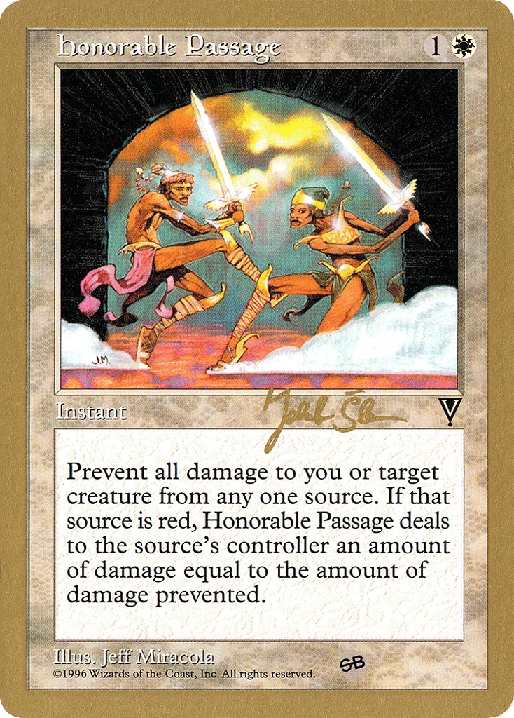 Honorable Passage · World Championship Decks 1997