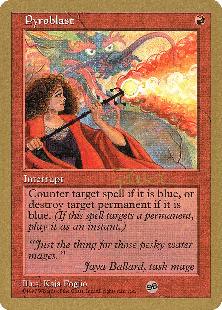 Pyroblast · World Championship Decks 1997