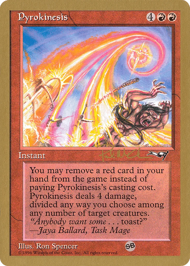 Pyrokinesis · World Championship Decks 1997