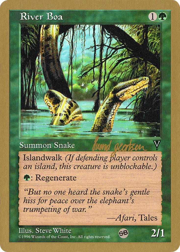 River Boa · World Championship Decks 1997