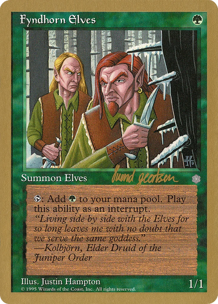 Fyndhorn Elves · World Championship Decks 1997