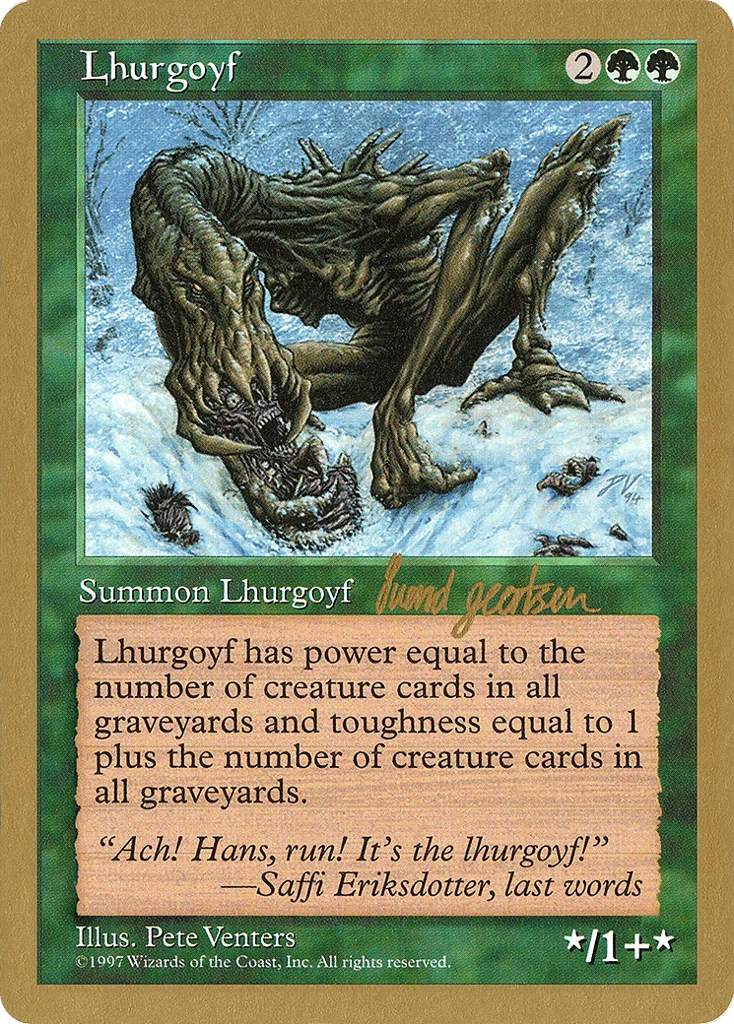 Lhurgoyf · World Championship Decks 1997