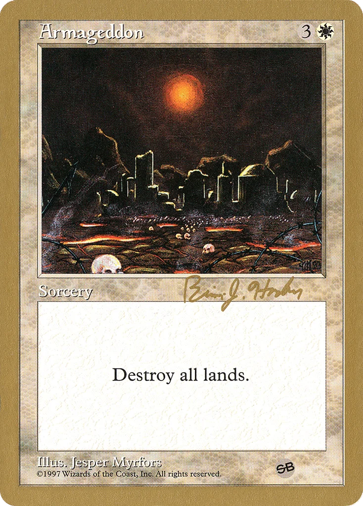 Armageddon · World Championship Decks 1998