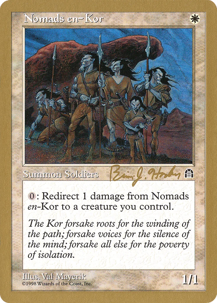 Nomads en-Kor · World Championship Decks 1998