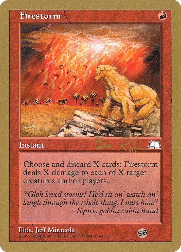 Firestorm · World Championship Decks 1998