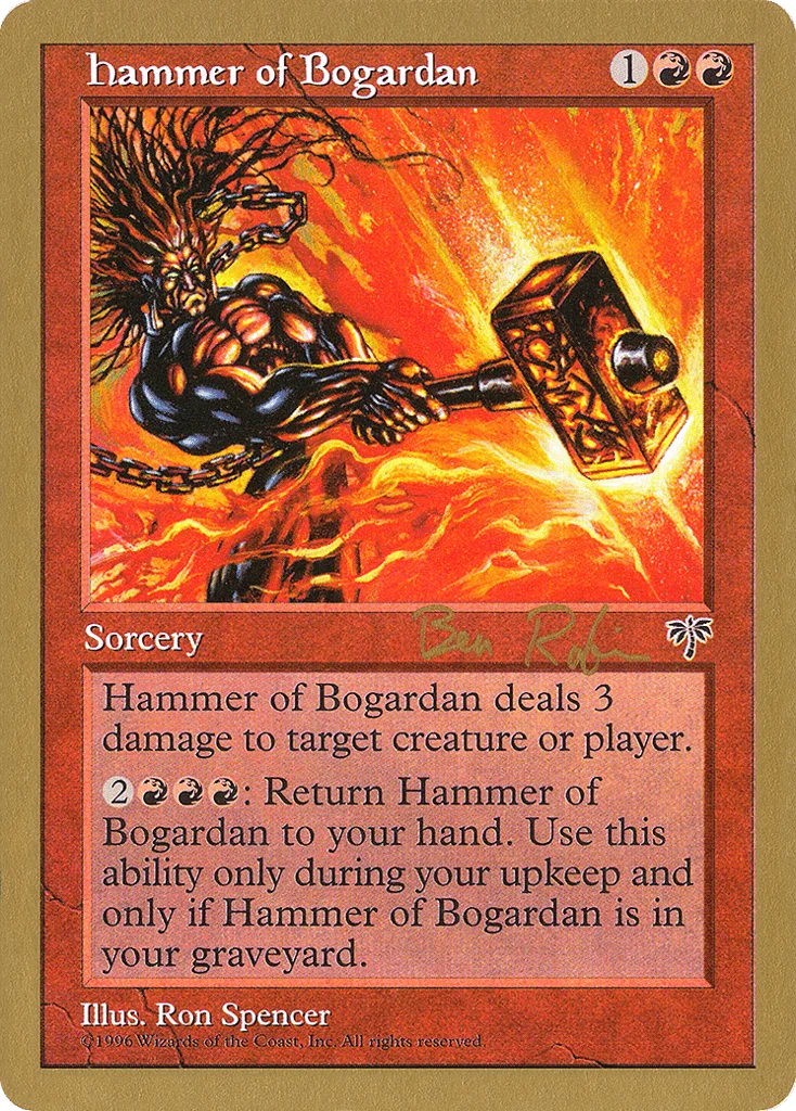 Hammer of Bogardan · World Championship Decks 1998