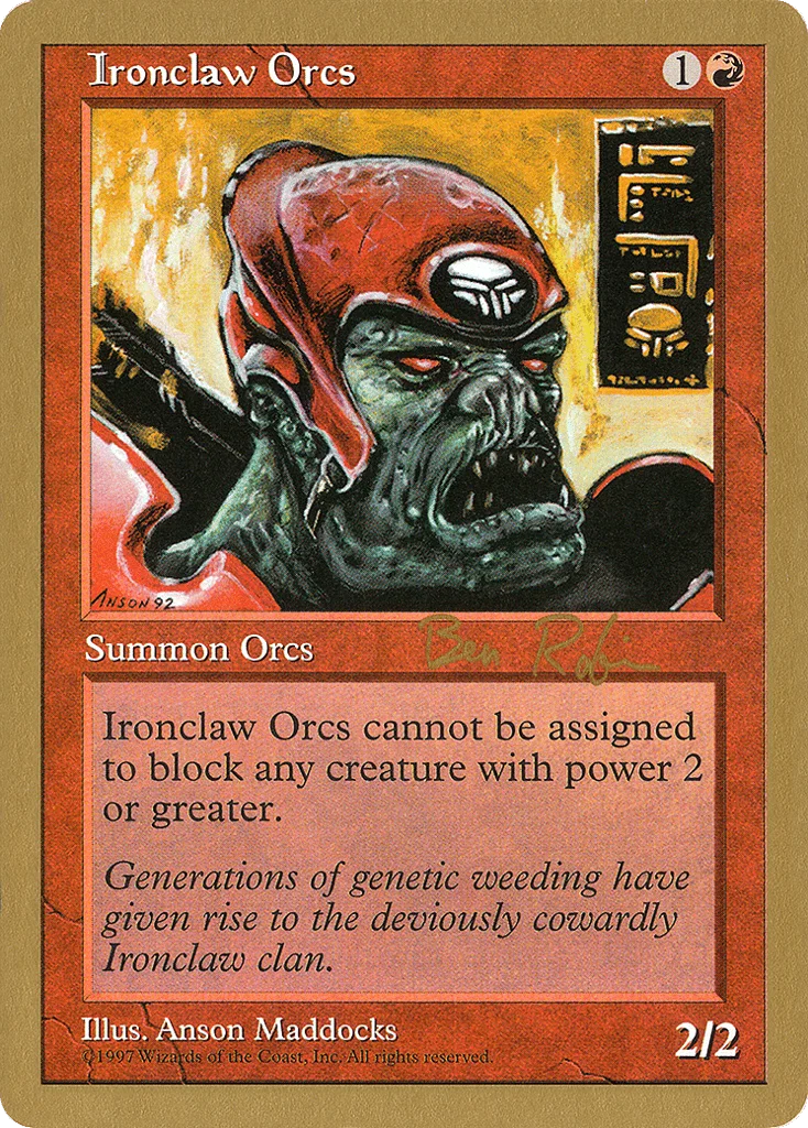 Ironclaw Orcs · World Championship Decks 1998