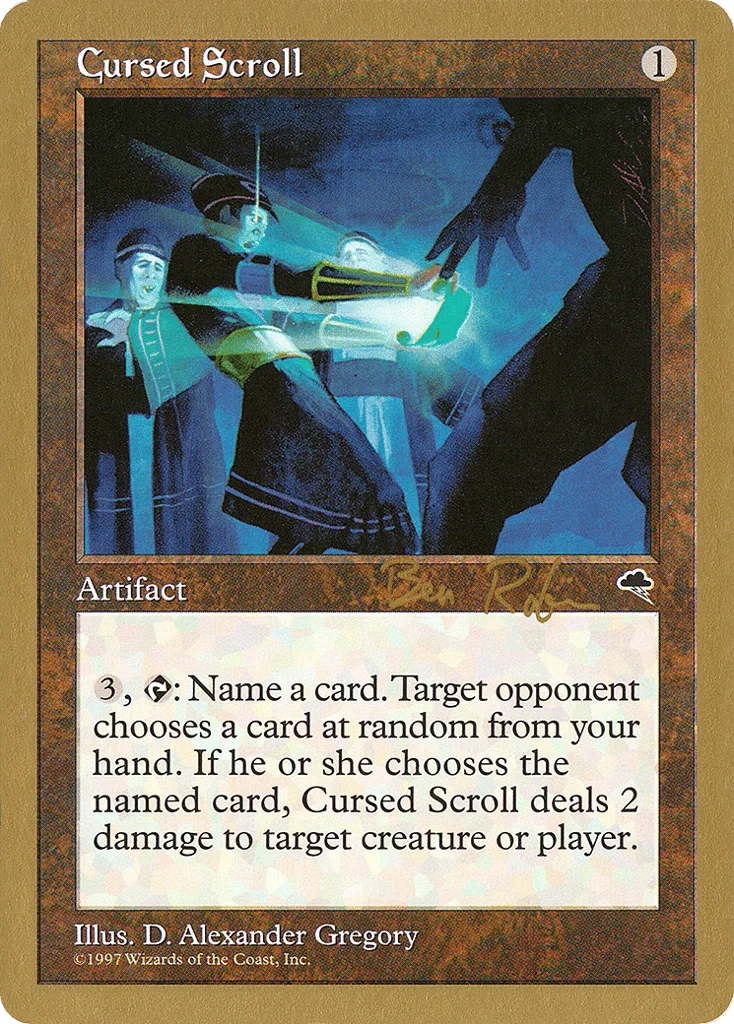 Cursed Scroll · World Championship Decks 1998