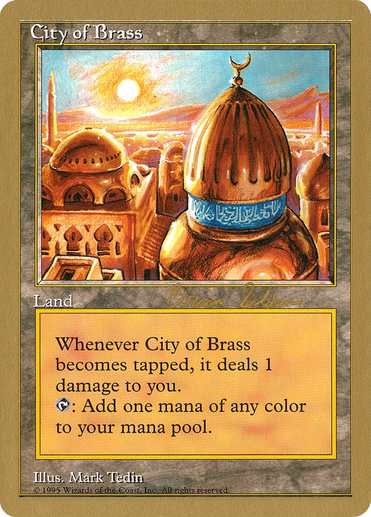 City of Brass · World Championship Decks 1998